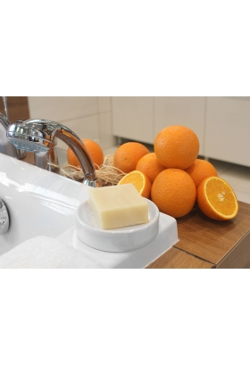 Naturalne mydło lecznicze o zapachu pomarańczy