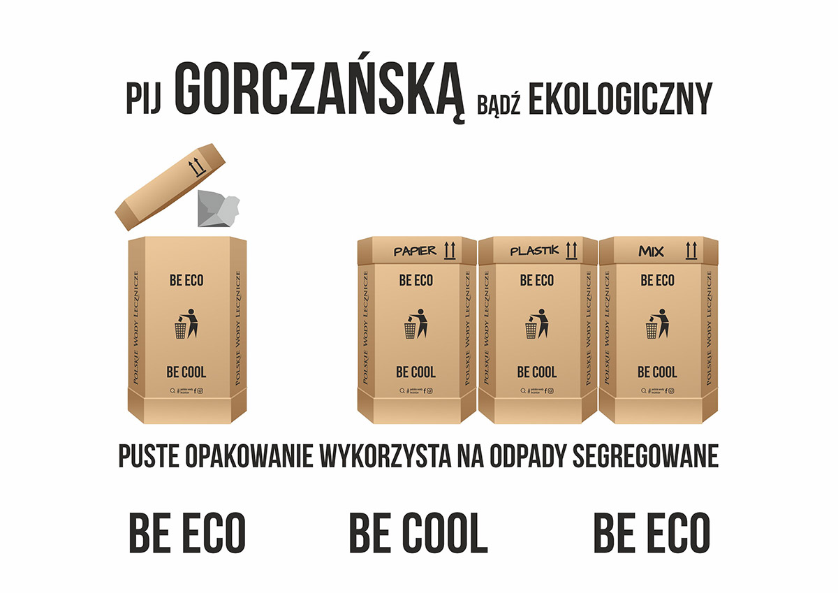 Naturalna woda źródlana Gorczańska
