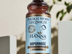 Woda Hanna lecznicza z jodem i zelazem - butelka