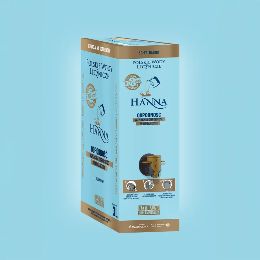 woda hanna z kranikiem