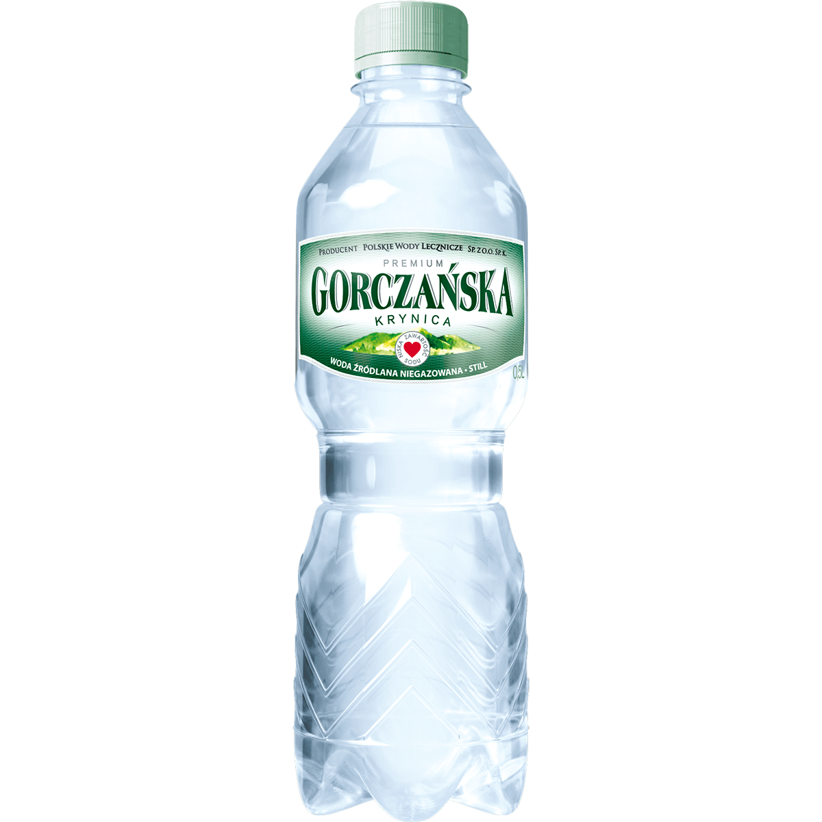 Gorczańska woda źródlana 0,5 l - 0,5 l - niegazowana (opak. 48 szt.)