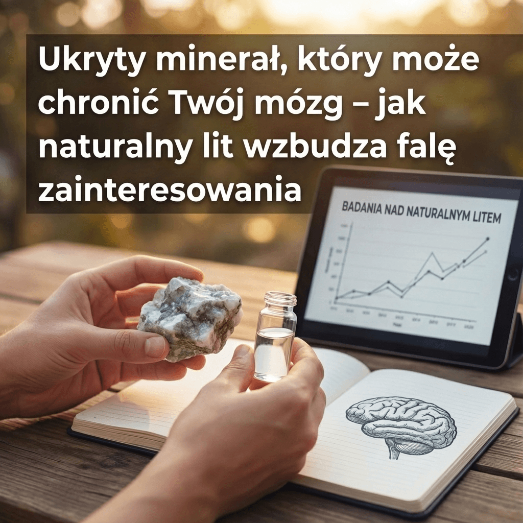 Ukryty minerał, który może chronić Twój mózg – jak naturalny lit wywołuje falę zainteresowania